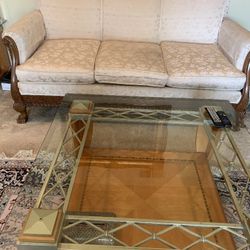 Vintage Sofa Newly Upholstery 