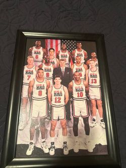 1992 USA Dream Team Framed Photo