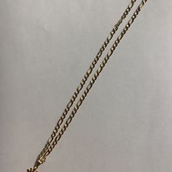 Gold Necklace And Bracelet 