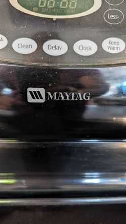 Maytag stove