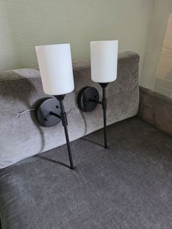 BYOLIIMA Mid Century Modern Wall Lamp 2 Pack