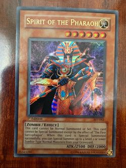 Yugioh Spirit of the Pharaoh AST-062 1st Edition Ultra Rare LP/NM