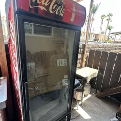 Coca Cola Fridge Works Great 