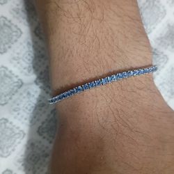 Tanzanite Bracelet 7 Inches Long