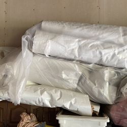 Insulation In Rolls,different Sizes Maybe 8 Rolls 