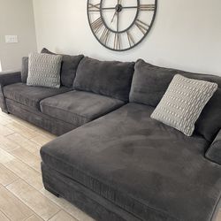 Sectional Couch Living Spaces Couch Grey