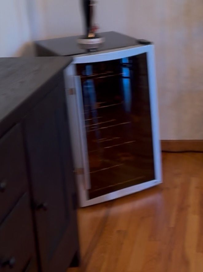 Wine Refrigerator. Can Stand Alone Or Hi Under Counter. Works Great To Keep Wines Chilled.