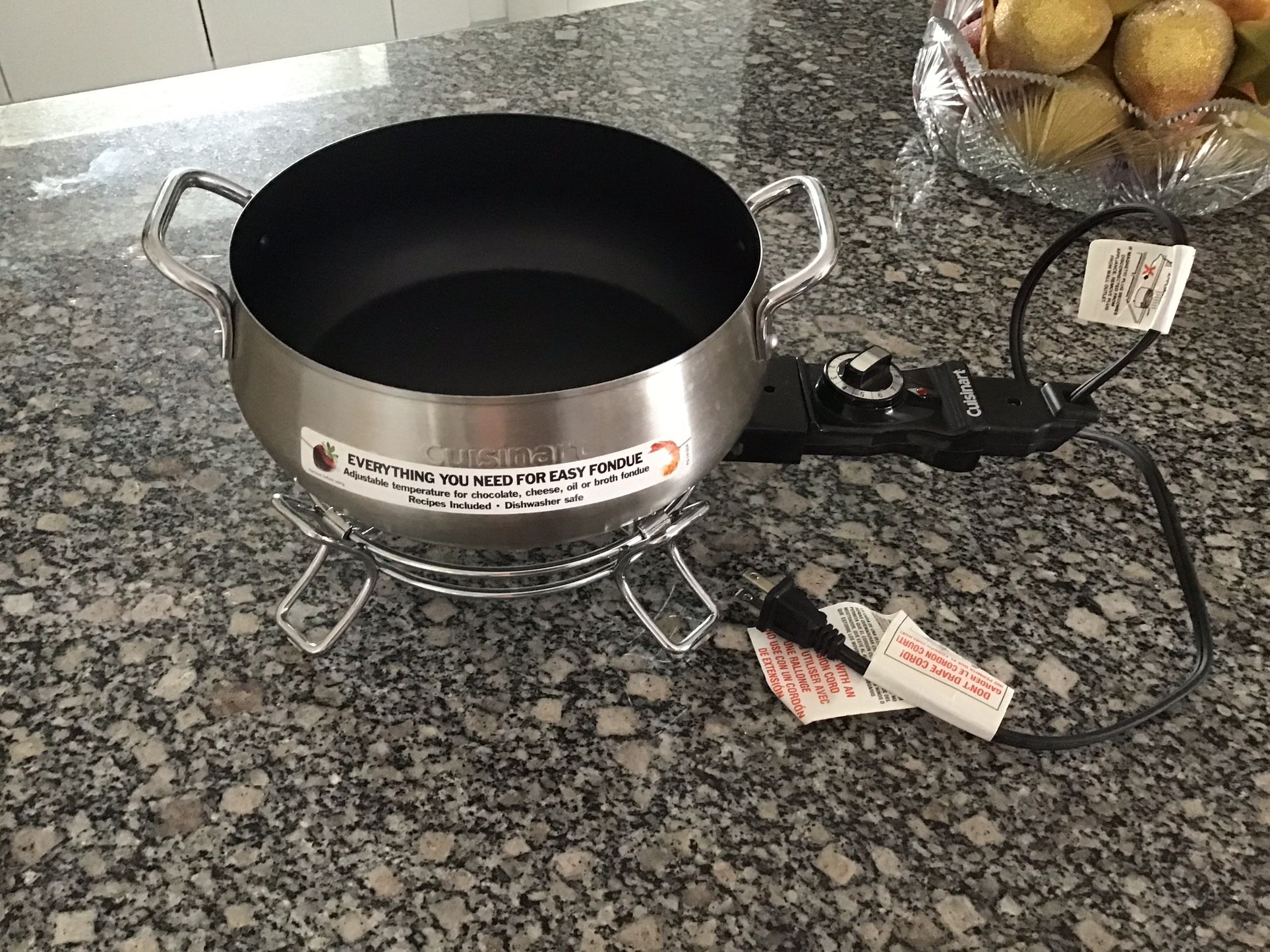 New card for melting different types of things like cheese and chocolate. See details in the photos