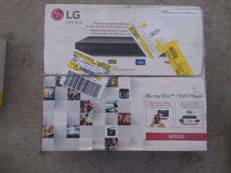 BPM 35 LG DVD Player New