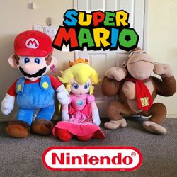 Jumbo Super Mario, Peach, Donkey Kong