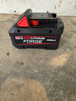 M18 Milwaukee battery forge XC 8.0