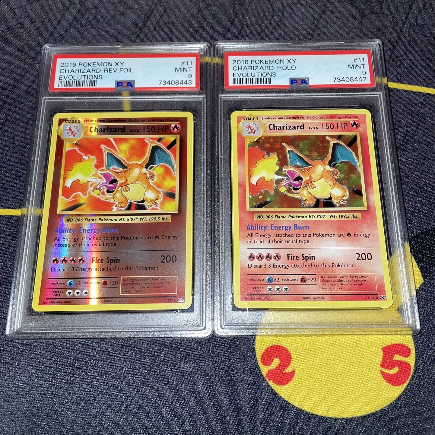 ebay holographic charizard card Mega M Charizard Y EX 13/108 XY Evolutions Holo 2016 Pokemon Card – FRENLY  BRICKS main image 0