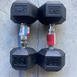25lb Dumbbell Set