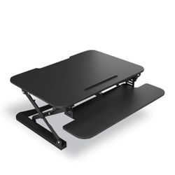 Adjustable Sit/Stand Workstation Riser, Black Item #: NXT50710