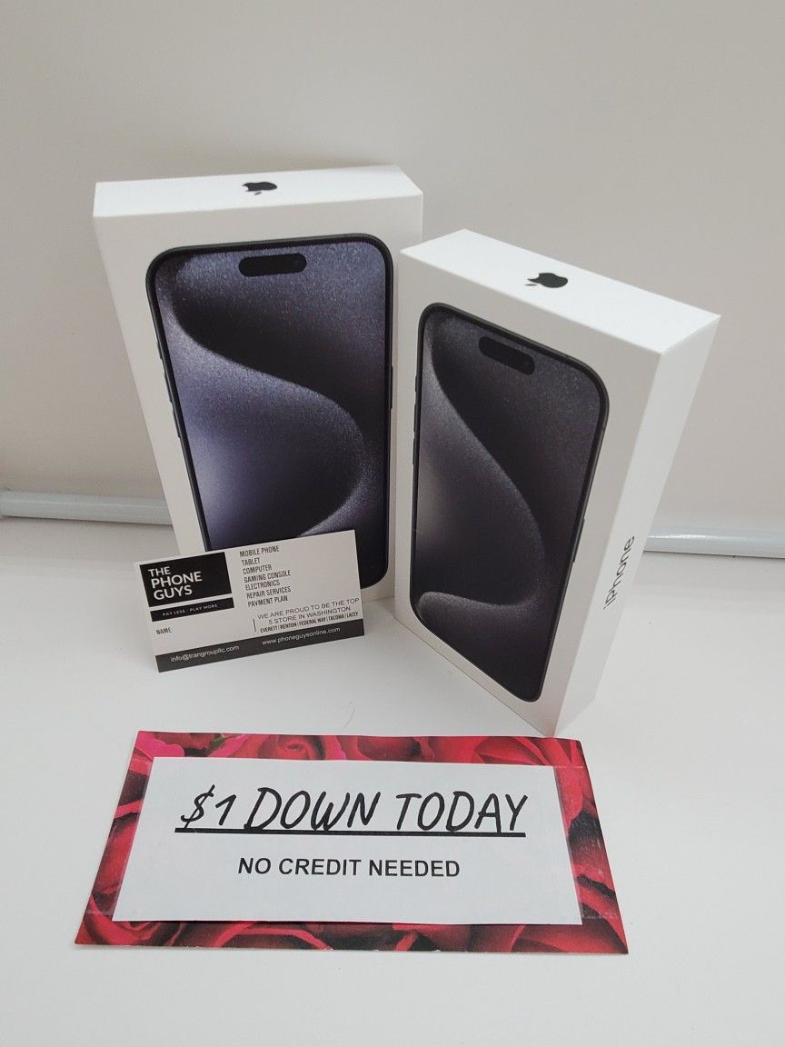 Apple IPhone 15 Pro Max 5G Unlocked For All Carriers Brand New $1 Down Today NO CREDIT Needed,All Products : American Fashion Style Bags On Sale