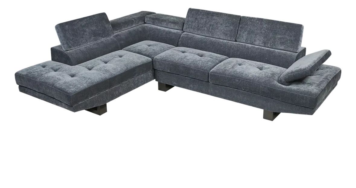 Blue Sectional Couch 