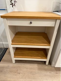 IKEA Kitchen Butcher Block Shelf