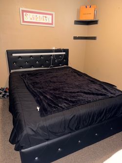 Queen bed frame