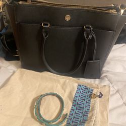 Tory Burch Purse And Bracelet