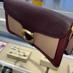 Coach Tabby 26 Burgundy Bag