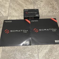 Rane Serato Scratch Live Sl1 W/ Vinyl