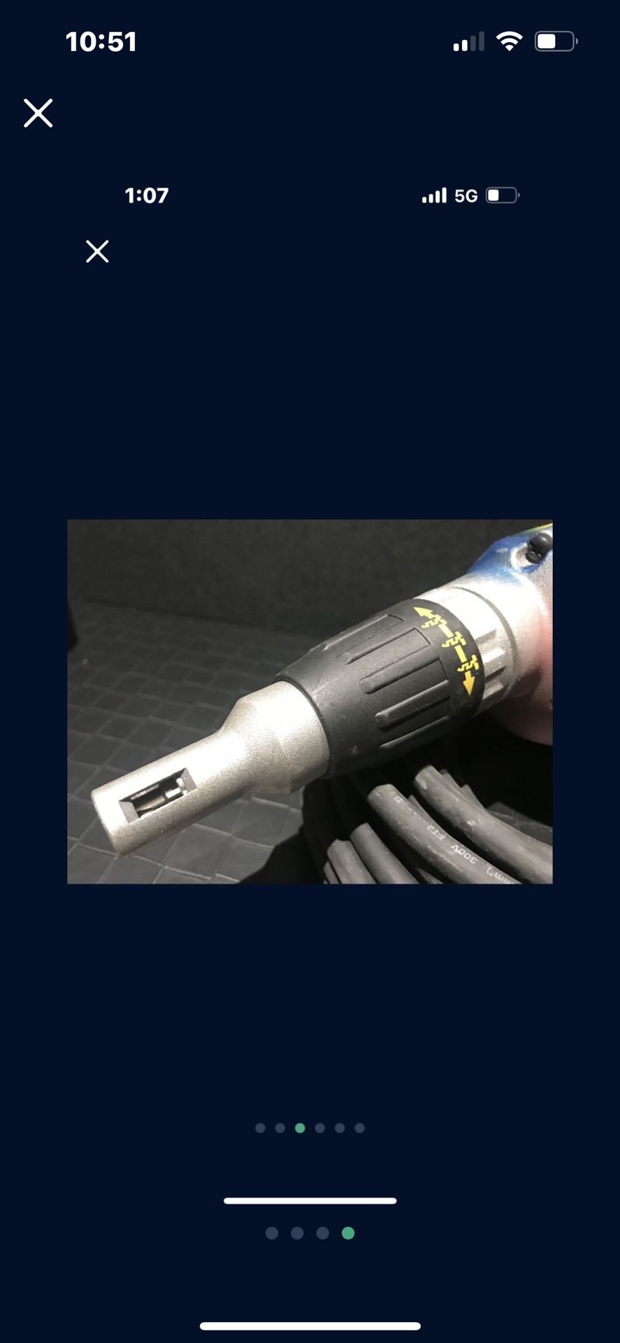 Drywall corded screw gun