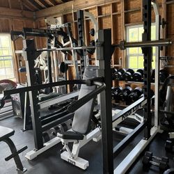 Power Lift Rack Lock In Adjustable Bench for Sale in Deer Park TX