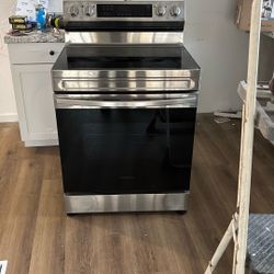 5 Bunner Samsung Stove Stainless 