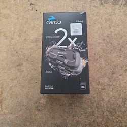 Cardo Freecom 2x Duo Bluetooth Motorcycle Headset