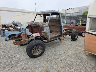 1955 Ford project truck parts