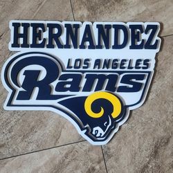 Personalized Football Plaque