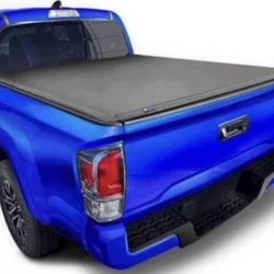 Soft Roll Up Bed Cover, Compatible with 2016-2023 Toyota Tacoma 5' Bed