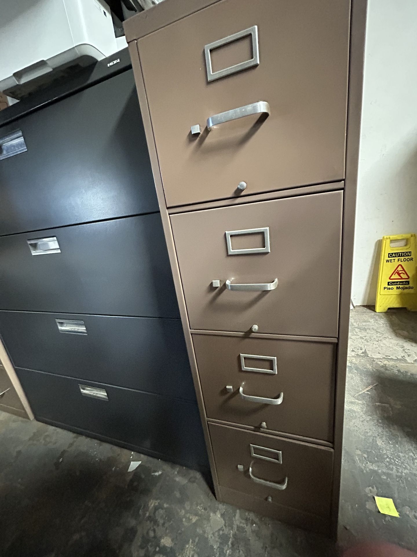 Him 4 Drawer Vertical Locking Letter File Cabinet