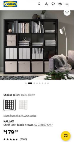 IKEA KALLAX 16 Cube Organizer