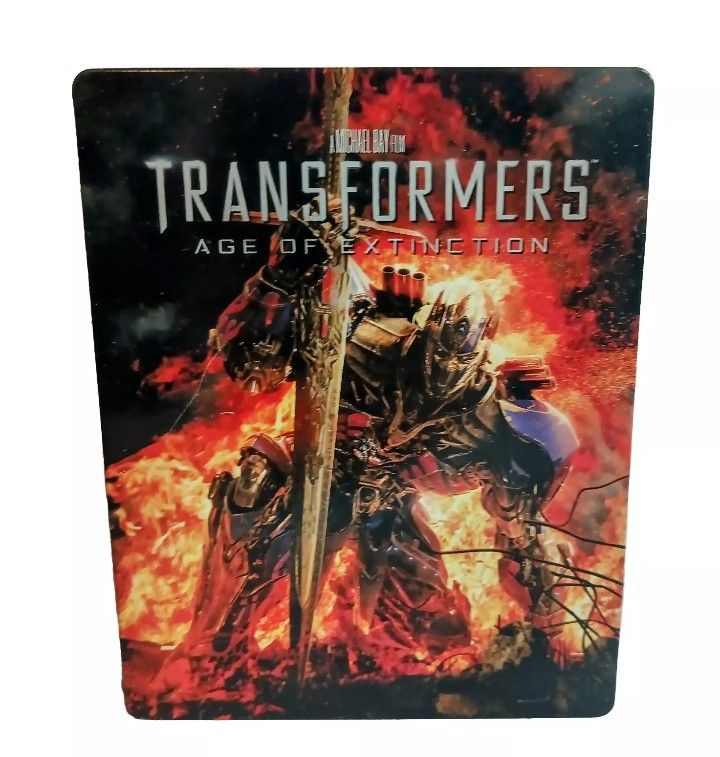 Transformers Age Of Extinction L.E.  Blu-ray DVD Steelbook 3 UnScratched Discs