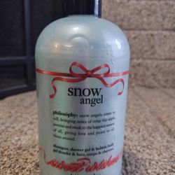 Philosophy Snow Angel Shampoo Shower Gel Bubble Bath 