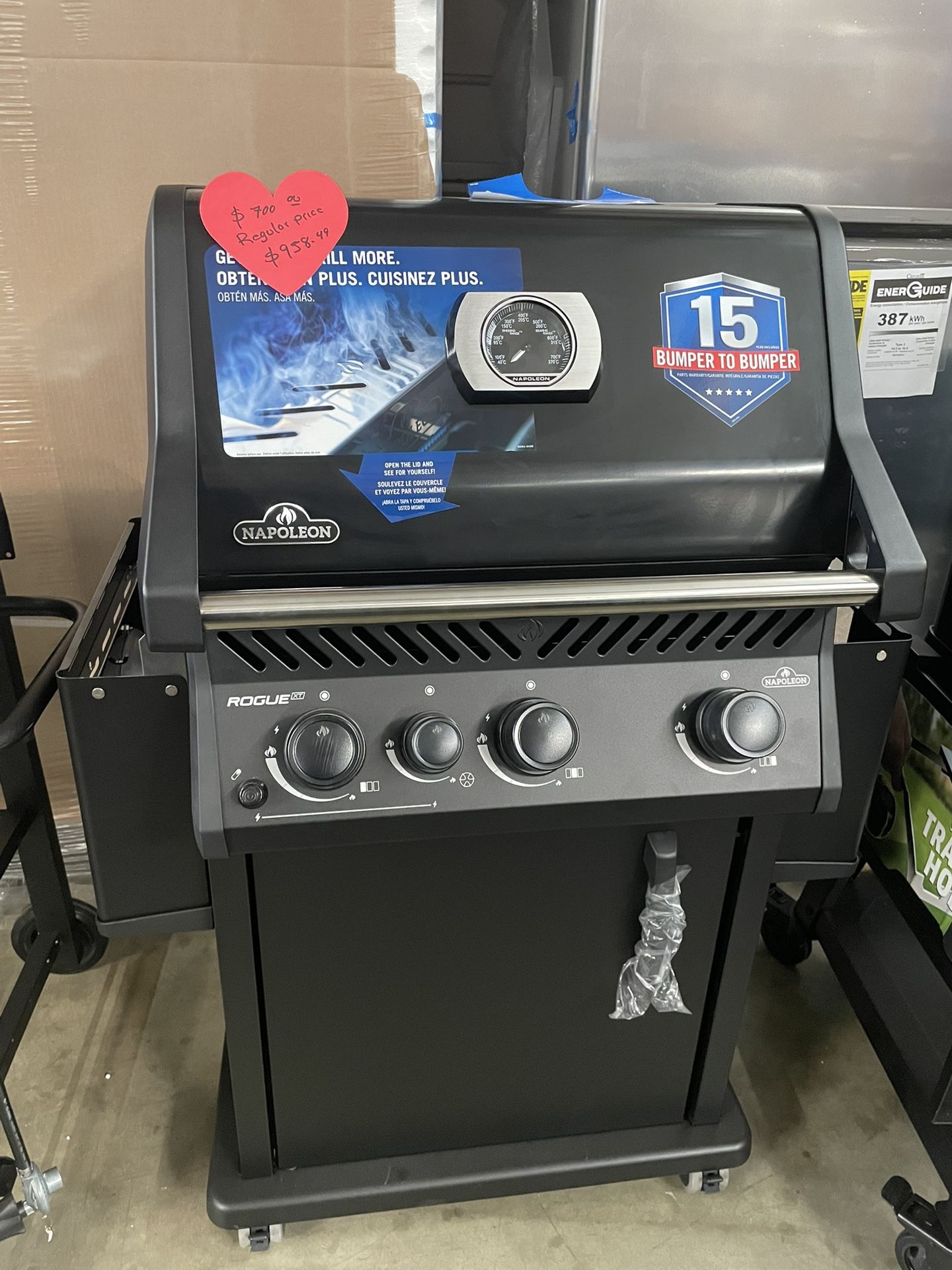 Bbq Grill Gas Prooane Napoleon Black