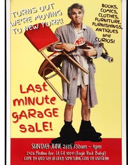 HUGE MOVING SALE June 28th @ 730am! EAGLE ROCK
