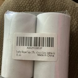 BONAIER Leather Patches for Furniture, 2pack 3" x 60" Self-Adhesive Leather Repair Tape, Leather Repair Patch for Couch Car seat Sofa Jackets Handbags