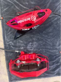 Front Set Supra Calipers with OEM Pads