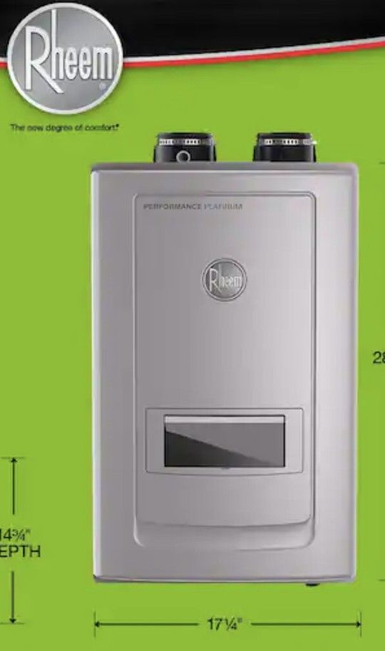 TANKLESS WATER HEATER RHEEM 11 GPM GAS