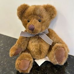 Russ Berrie Winslow Brown Teddy Bear 6 Inch Plush Stuffed Animal