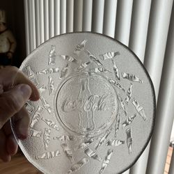 4-coca-cola Glass Bowls, 6-across 3-inch Deep.