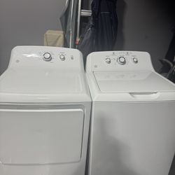 GE washer and dryer 