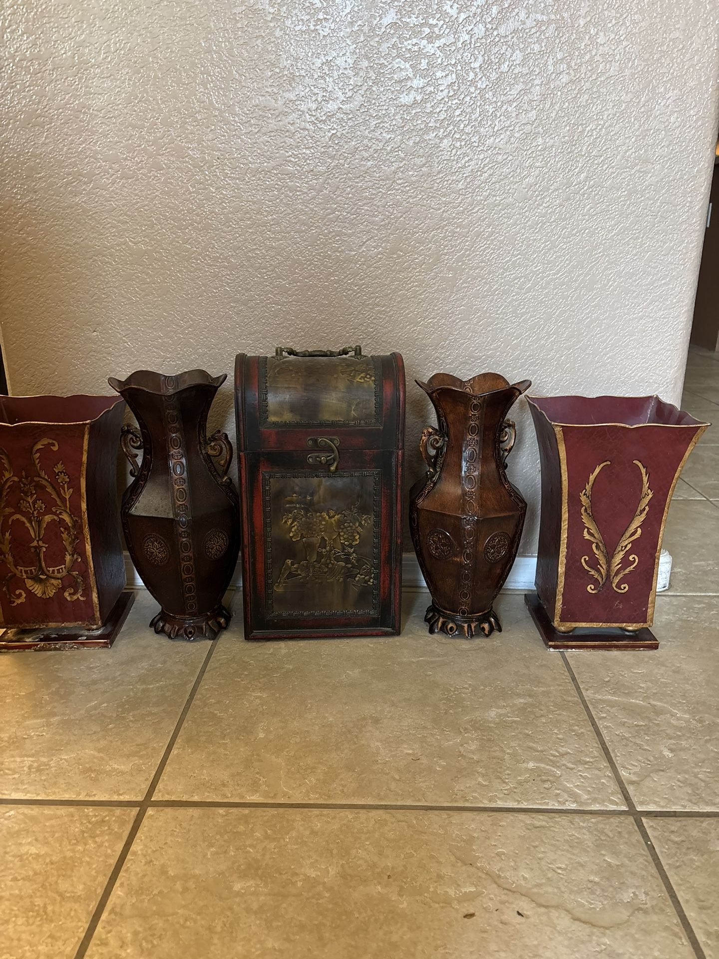 Rustic Decor Vases