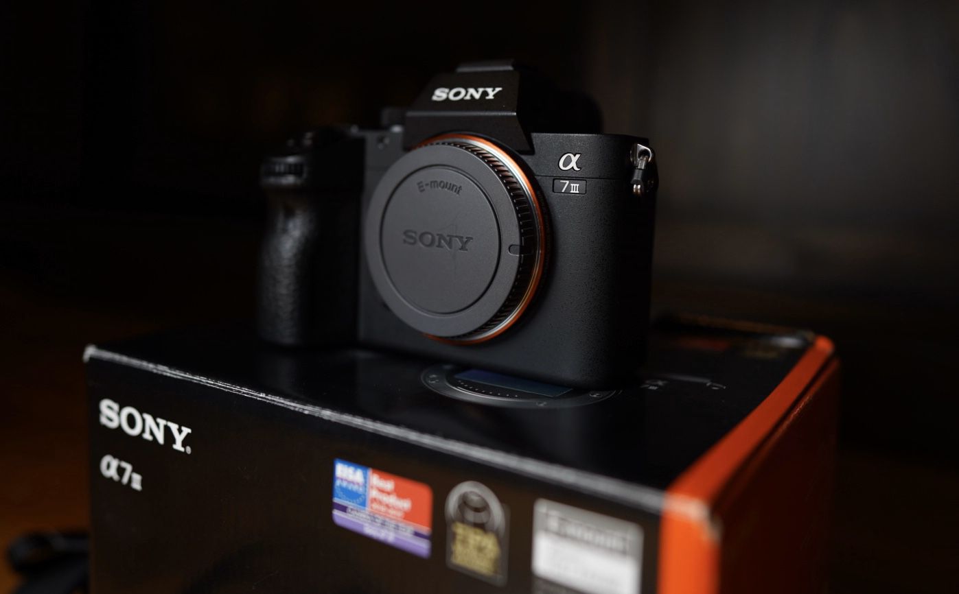 Sony Alpha A7iii camera (body only) Full frame