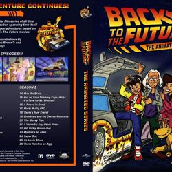 Back To The Future:the Complete Animated Series Season 1 & 2 W/dvd Case