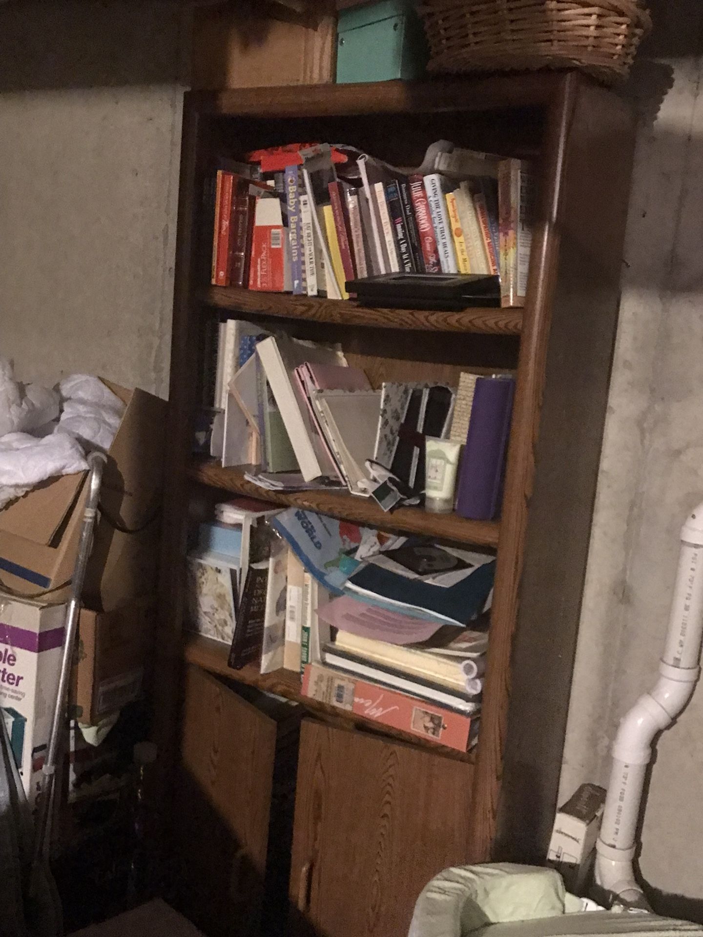 Book Shelf W Cabinet