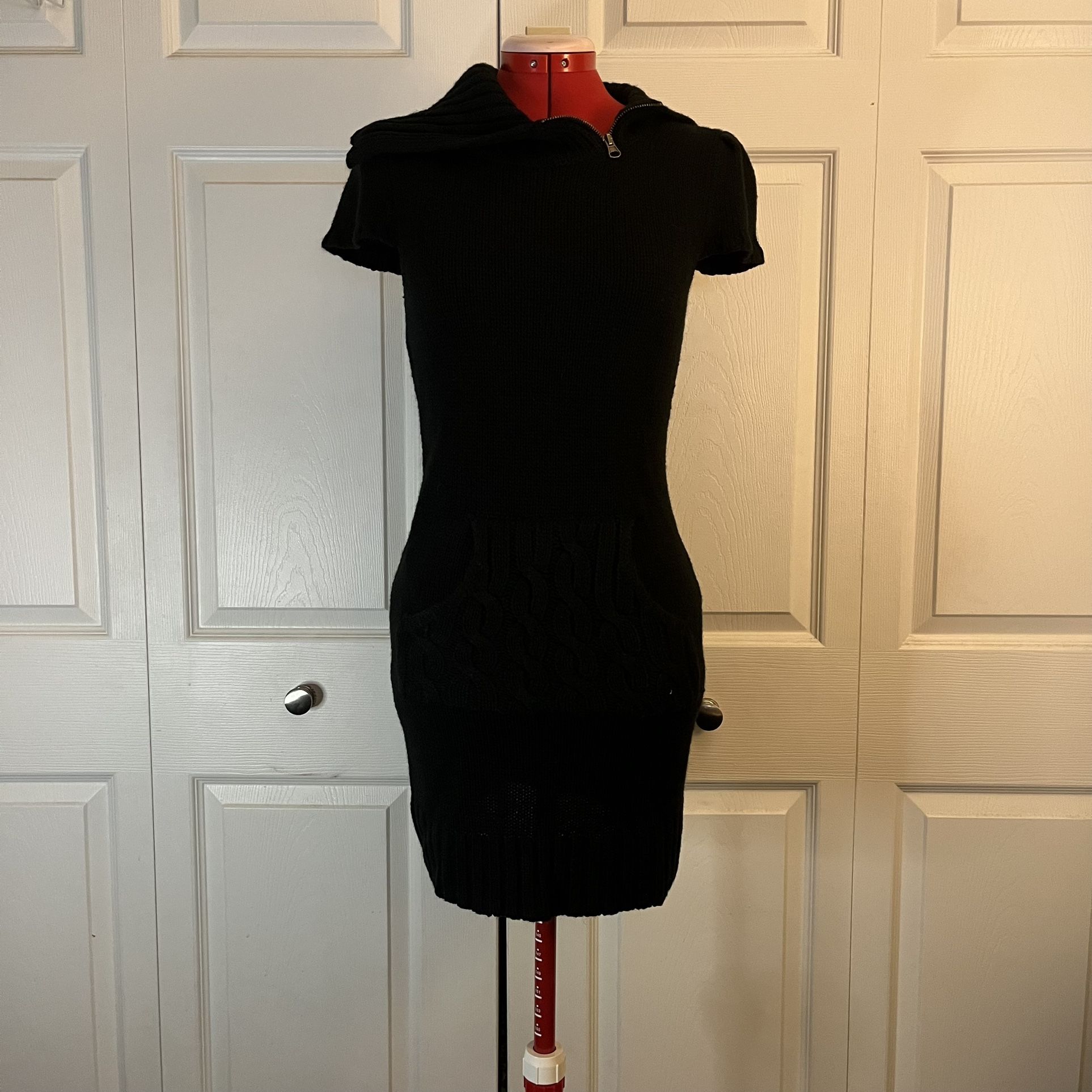 Derek Heart Black Sweater Dress M