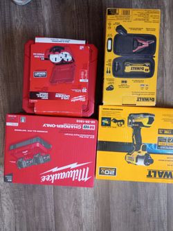 Milwaukee b& DeWalt tools
